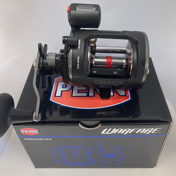 PENN Warfare WAR20LWLC Level Wind Conventional Reel with Line Counter